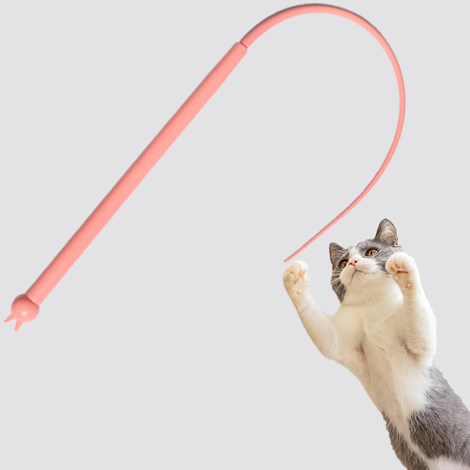 Amazon | Refoiner 猫 おもちゃ ねずみ ネズミのしっぽ シリコン製頑丈